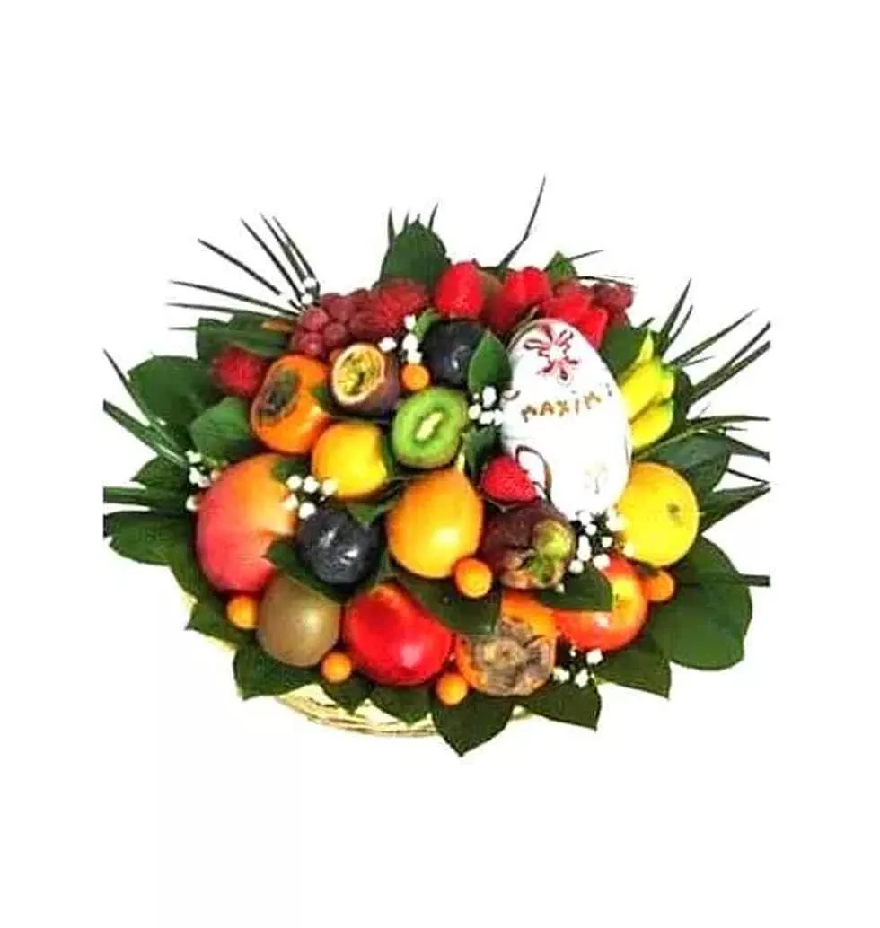 Energy Booster Fruits N Chocolate Collection Hamper