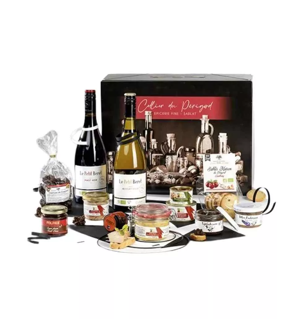 Liquor And Meat free Gift Box