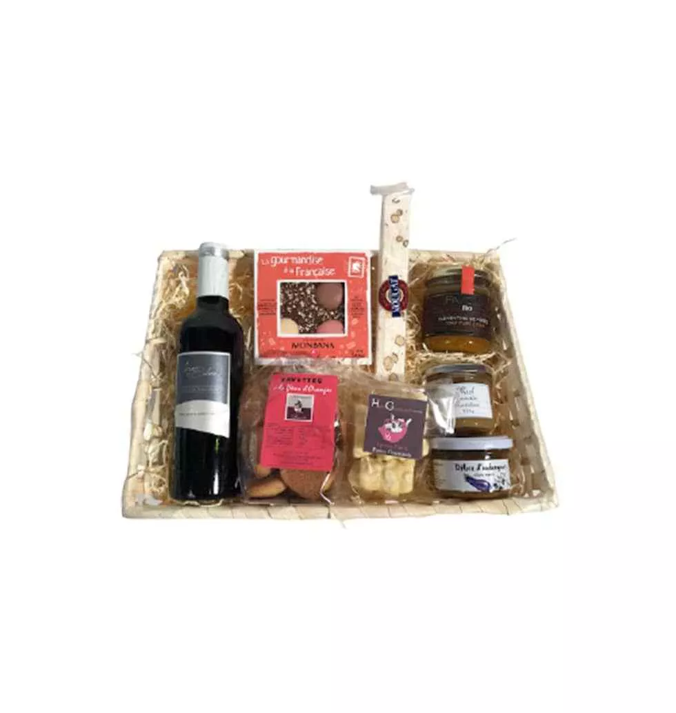 Respectful Basket For Gourmands And Co