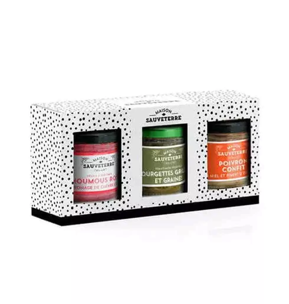 Variety of Three Veggie Toastinades